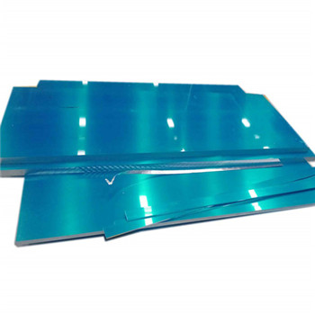 Pabrik Disesuaikan Aluminium / Aluminium Plain / Flat / Plate dengan PE Film One Side 1050/1060/1100/3003/3102/8011 