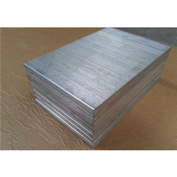 Lima Batang Plat Aluminium / Aluminium Kotak-kotak A3003 